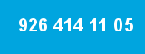 926 414 11 05 926 414 11 05